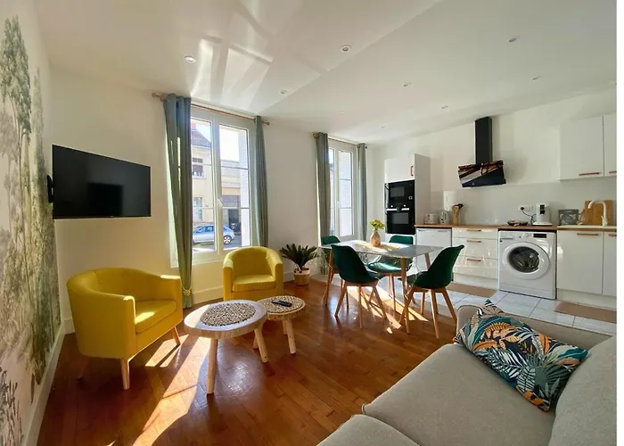 Vivez Le Confort Moderne Pour 4 Personnes